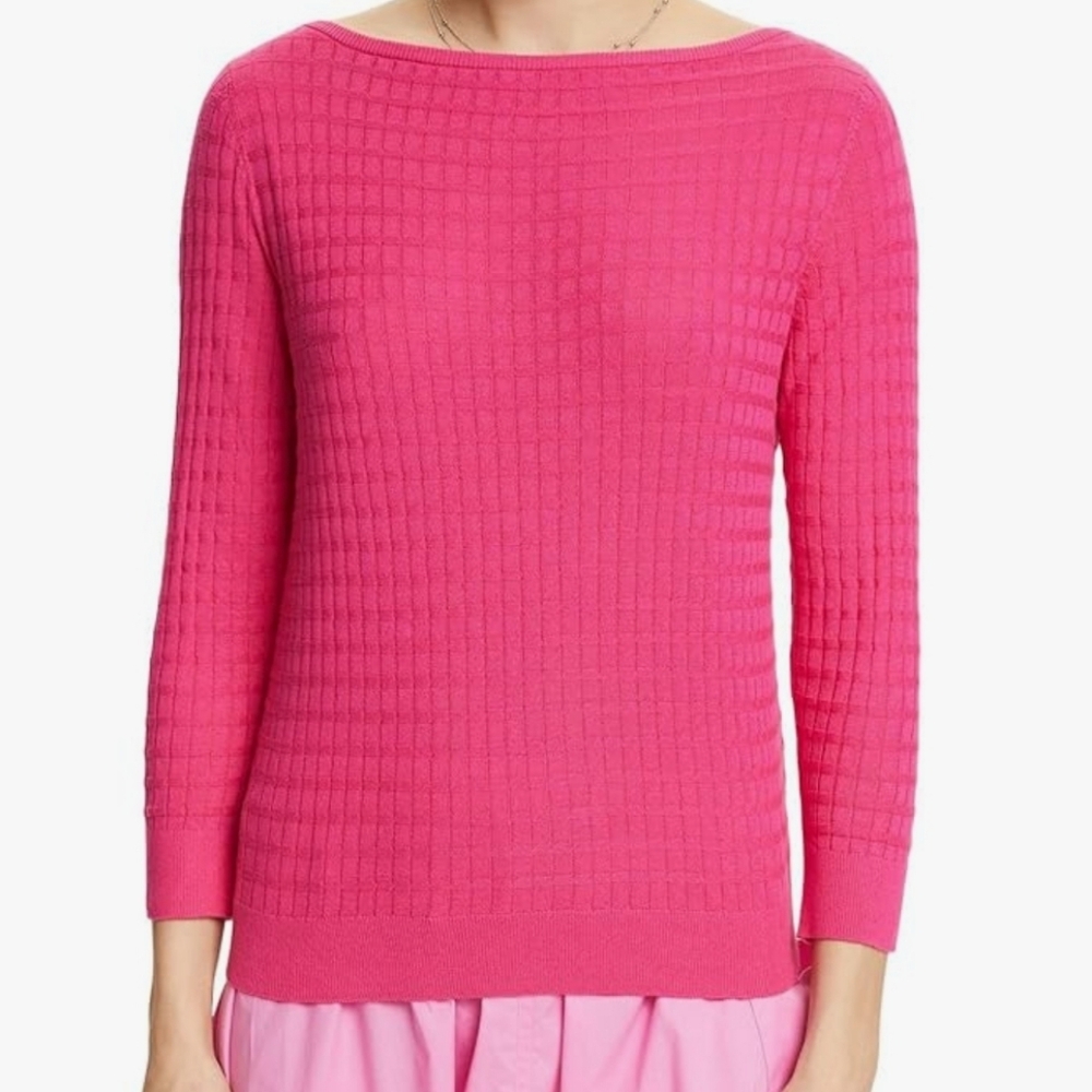 Esprit Womens Pink  100% Cotton Top Size XS